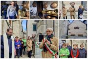 Inaugurata a Crana la "Piazzetta della latteria"