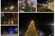 Arona si tuffa nell'atmosfera natalizia: accese luminarie e grande albero
