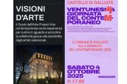Galliate, mostra "Visioni d'Arte" al Castello